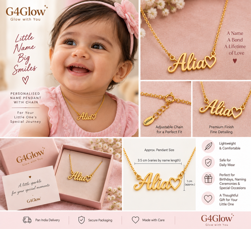 Customized Silver Name Chain
